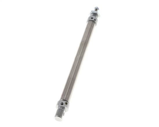 ISO 6432 Round Double Acting Cylinder 16-160mm - Magnetic - Damping
