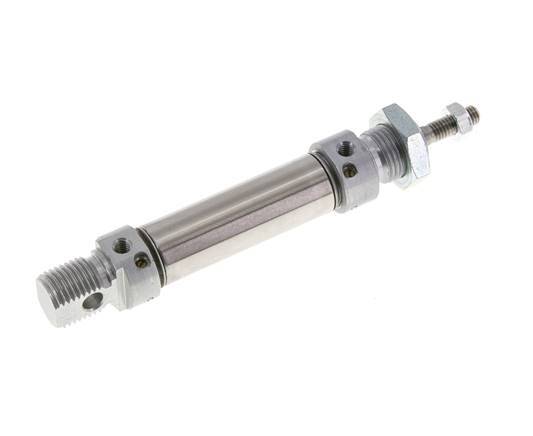 ISO 6432 Round Double Acting Cylinder 16-25mm - Magnetic - Damping
