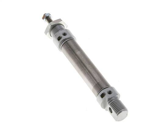 ISO 6432 Round Double Acting Cylinder 16-40mm - Magnetic - Damping