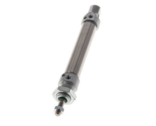 ISO 6432 Round Double Acting Cylinder 16-50mm - Magnetic - Damping