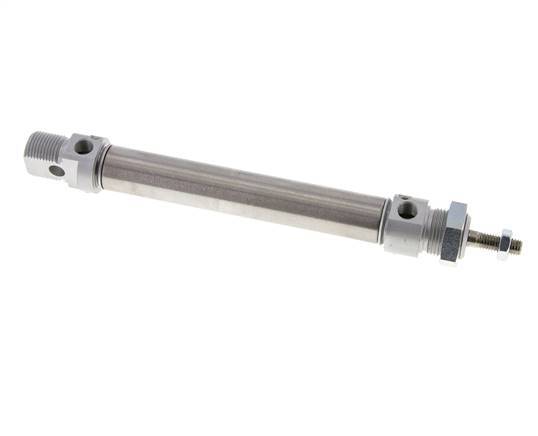 ISO 6432 Round Double Acting Cylinder 20-100mm - Magnetic - Damping