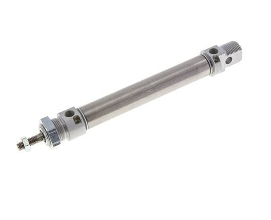 ISO 6432 Round Double Acting Cylinder 20-100mm - Magnetic - Damping