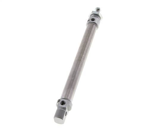 ISO 6432 Round Double Acting Cylinder 20-160mm - Magnetic - Damping