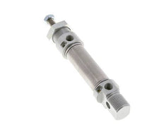 ISO 6432 Round Double Acting Cylinder 20-25mm - Magnetic - Damping