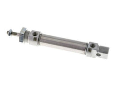 ISO 6432 Round Double Acting Cylinder 20-50mm - Magnetic - Damping