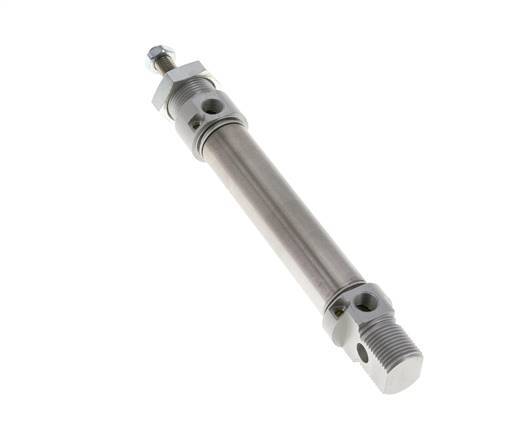 ISO 6432 Round Double Acting Cylinder 20-65mm - Magnetic - Damping