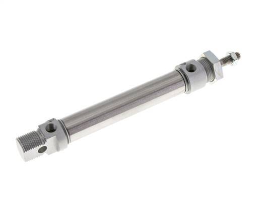 ISO 6432 Round Double Acting Cylinder 20-80mm - Magnetic - Damping