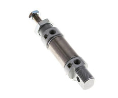ISO 6432 Round Double Acting Cylinder 25-10mm - Magnetic - Damping