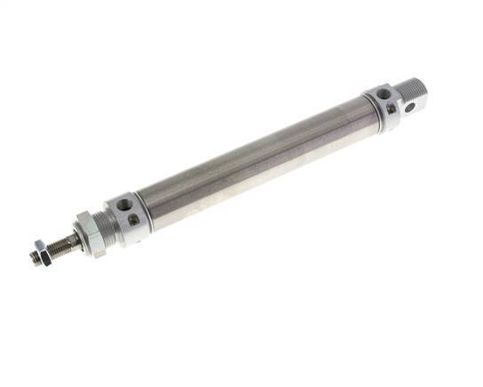 ISO 6432 Round Double Acting Cylinder 25-125mm - Magnetic - Damping