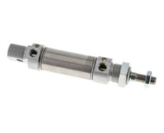 ISO 6432 Round Double Acting Cylinder 25-25mm - Magnetic - Damping