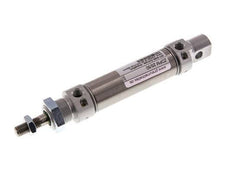 ISO 6432 Round Double Acting Cylinder 25-50mm - Magnetic - Damping