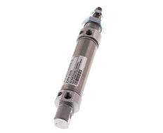 ISO 6432 Round Double Acting Cylinder 25-50mm - Magnetic - Damping
