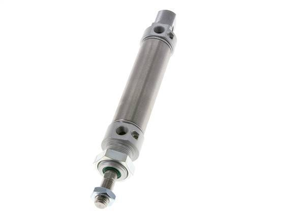 ISO 6432 Round Double Acting Cylinder 25-60mm - Magnetic - Damping