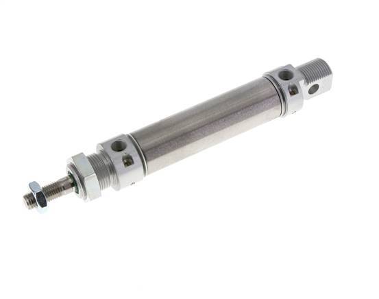 ISO 6432 Round Double Acting Cylinder 25-60mm - Magnetic - Damping