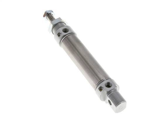 ISO 6432 Round Double Acting Cylinder 25-60mm - Magnetic - Damping