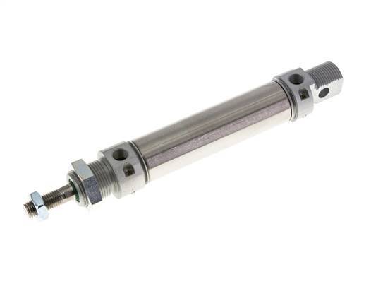 ISO 6432 Round Double Acting Cylinder 25-65mm - Magnetic - Damping