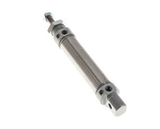ISO 6432 Round Double Acting Cylinder 25-65mm - Magnetic - Damping