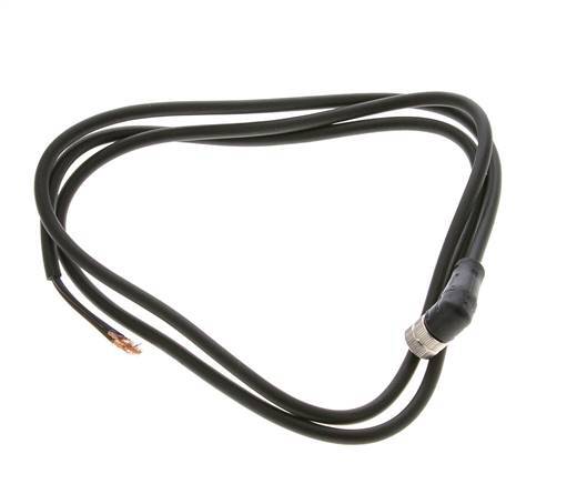 Connection Line Connector M8 1m