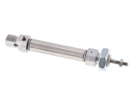 ISO 6432 Round Single Acting Cylinder 10-25mm - Magnetic