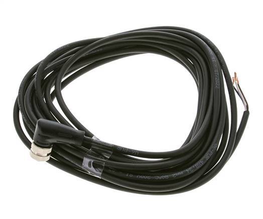 Connection Line Connector M12 5m