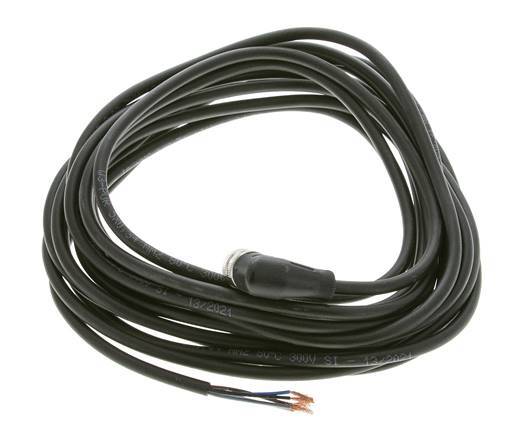 Connection Line Connector M12 5m