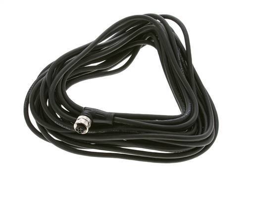 Connection Line Connector M12 10m