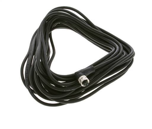 Connection Line Connector M12 10m