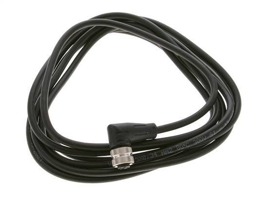 Connection Line Connector M12 3m