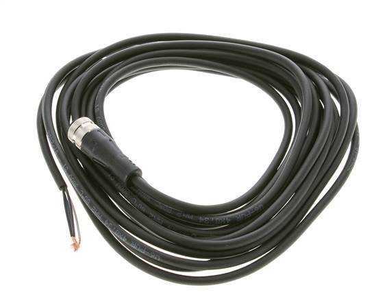 Connection Line Connector M12 5m