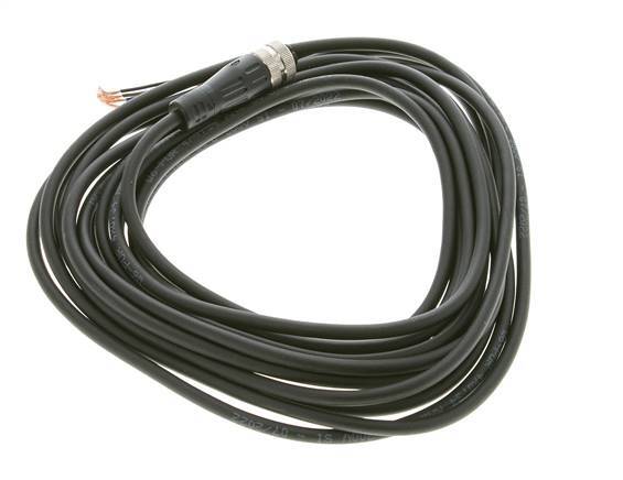 Connection Line Connector M12 5m