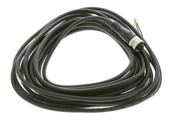 Connection Line Connector M12 5m