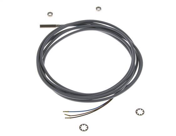 Inductive Proximity Switch 0.8mm M5x0.5 with Cable 2m