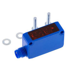 Diffuse-Reflective Photoelectric Sensor with Background Fade-out 10-300 mm M8 4-pin