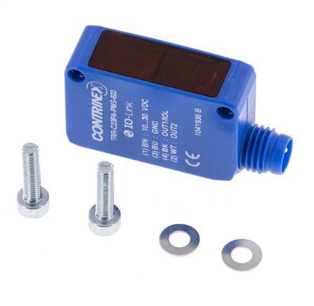 Retroreflective Photoelectric Sensor 10-5000 mm M8 4-pin
