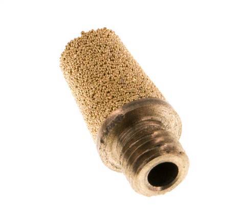 Pneumatic Muffler Sintered Bronze M5 [5 Pieces]