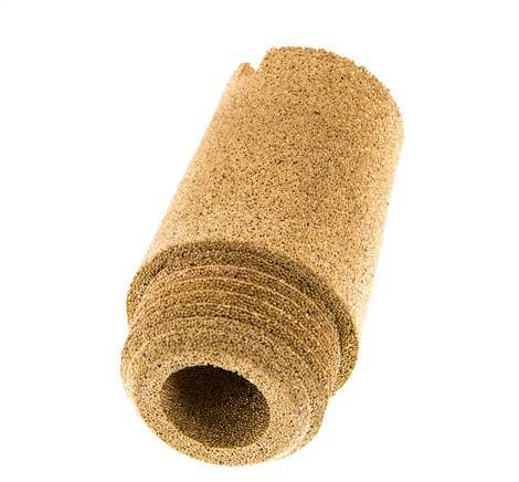 G1/2'' Sintered Bronze Pneumatic Muffler Screw Slot