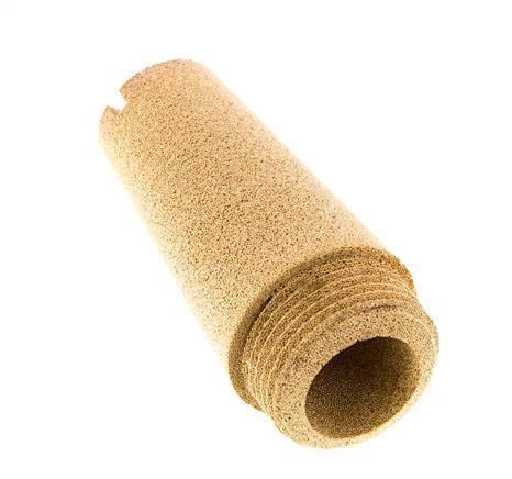 G3/4'' Sintered Bronze Pneumatic Muffler Screw Slot