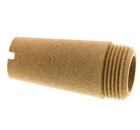 Pneumatic Muffler Sintered Bronze G1/4'' [2 Pieces]