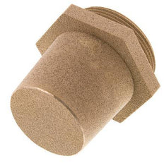 G2'' Sintered Bronze Pneumatic Muffler Hexagonal Fitting