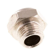 G1/8'' Nickel-Plated Brass Compact Pneumatic Muffler 1.4301 Wire Mesh [10 Pieces]