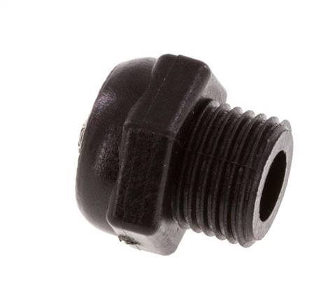 G1/8'' PA Compact Pneumatic Muffler 1.4301 Wire Mesh [5 Pieces]