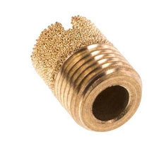 G1/8'' Sintered Bronze Compact Cylindrical Pneumatic Muffler [5 Pieces]