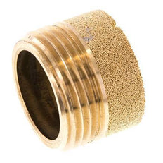 G1'' Sintered Bronze Compact Cylindrical Pneumatic Muffler