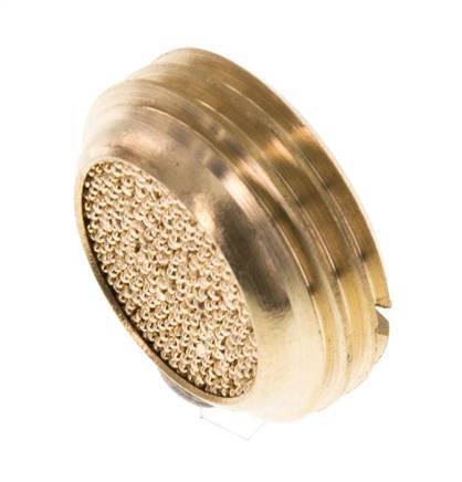 G1/2'' Sintered Bronze Compact Sinking Pneumatic Muffler [2 Pieces]
