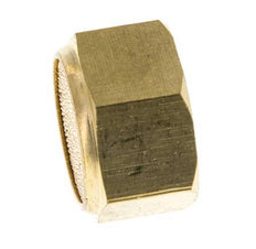 G3/8'' Sintered Bronze Compact Female Threaded Pneumatic Muffler [2 Pieces]