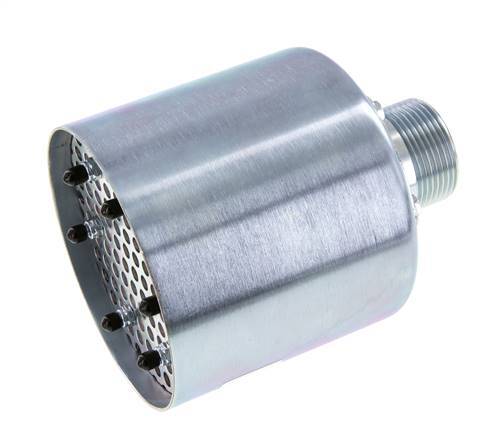 G1-1/4'' High Flow Multi-Chamber Pneumatic Muffler