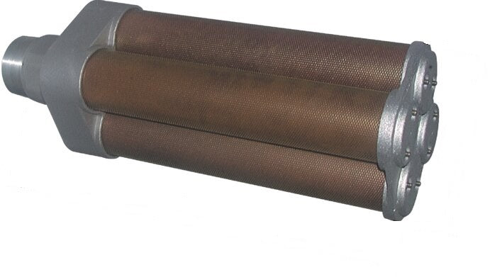 R4'' High Flow Multi-Chamber PN 40 Pneumatic Muffler