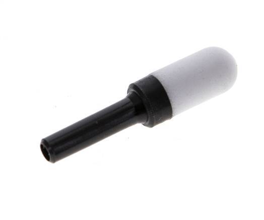 4mm Push-In PE Pneumatic Muffler 10 Bar