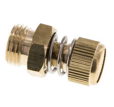 G3/8'' Brass Flow Control Muffler With Knurled Screw