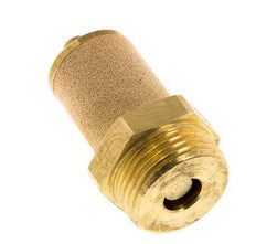 G1'' Brass Flow Control Muffler With Lock Nut